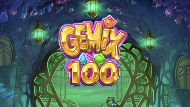 Gemix 100 - Colorful gem-matching game with cascading mechanics